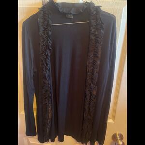 Saks Fifth Avenue black cardigan sz S